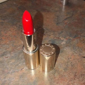 becca crimson lipstick
